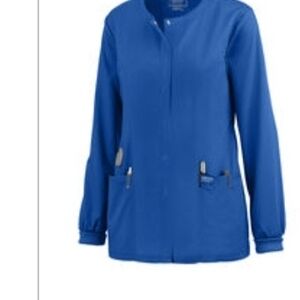 Women's Royal Blue Scrub Jacket